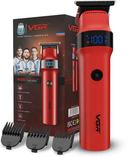 Image of VGR Rosso Professional Trimmer400 min Runtime 