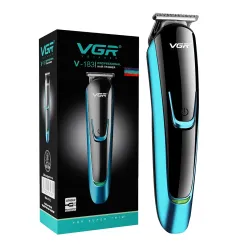 VGR V-183 Professional Trimmer for Men | 120 Min Runtime, Corded & Cordless Use