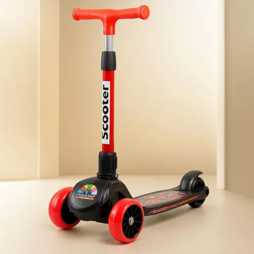 Image of VGRASSP 3 Wheel Skate Scooter for Kids with PVC Wheels