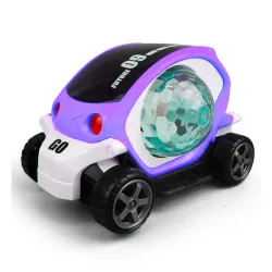 VGRASSP Bump and Go Action Car Toy for Kids 