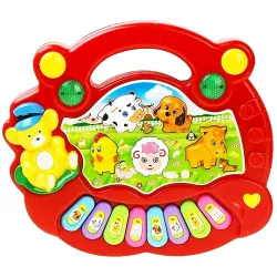 VGRASSP Cute Musical Mini Animal Farm Piano Toy 