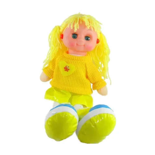 Image of VGRASSP Fluffy Smiling Doll Toy (36 cm)