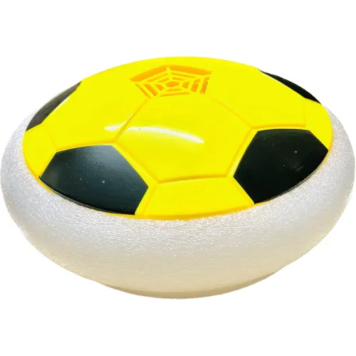 Image of VGRASSP Hover Football with LED Lights (Yellow)
