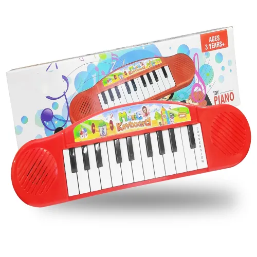 Image of VGRASSP Multi-Function Portable Electronic Keyboard Piano Musical Toys for Babies and Kids (Colour as per Stock)