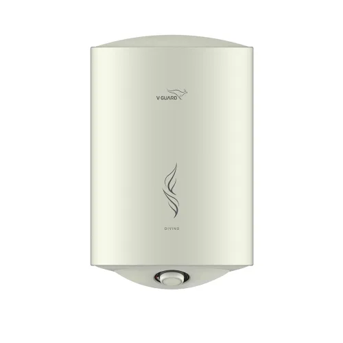 Image of V-Guard Divino 15 Litre Water Heater for Home | White
