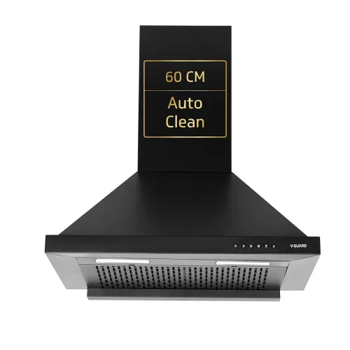 Image of V-Guard P10 60 cm Chimney for Kitchen | 1200 m³/h High Suction Power