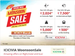 Via.com Coupon: up to 20% Discount on Flights, Hotel and Buses