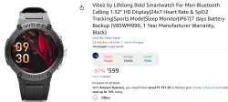 Vibez by Lifelong Bold Smartwatch