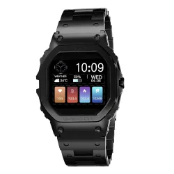 Vibez Vintage Bluetooth Calling Luxury Smart Watch