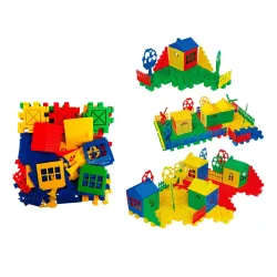 Vibgyor Vibes Home Building Blocks 45 Pieces