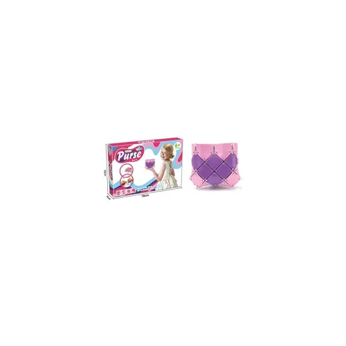 Image of Vibgyor Vibes DIY Purse Kit | Small | Purple & Pink