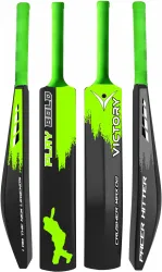 VICTORY PLAY BOLD Plastic Bat Full Size Cricket Tennis Bat For All Age Group Unique Hard PVC/Plastic Cricket Bat For 15+ Yrs (800 g)