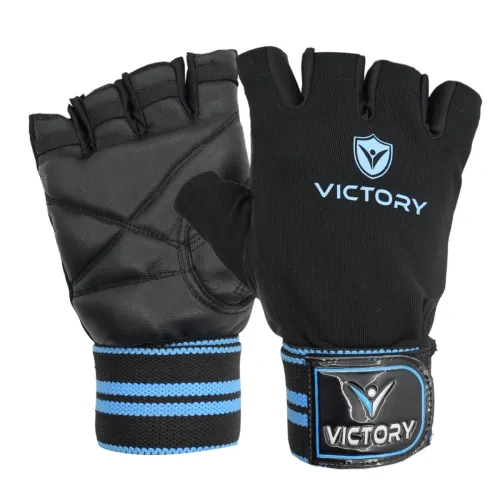 Image of Victory Power Gym Gloves for Men Workout Wrist Support Weightlifting for Women