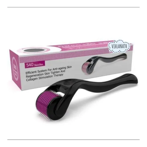 Image of VIHLANATH 0.5mm Titanium Beard Derma Roller