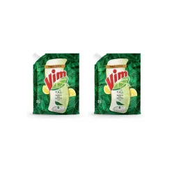 Vim Dishwash Anti Bac Liquid, Neem, 2 Ltr (Pack of 2)