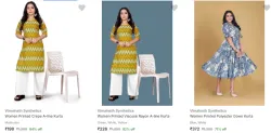 Vimalnath Synthetics Womens Kurtas Starting @ ₹198