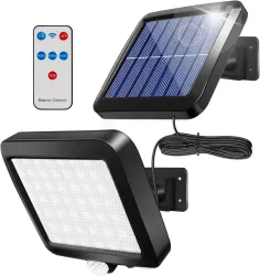 Vinskep Solar Motion Sensor Outdoor Wall Light