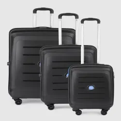 VIP CORSA Set Of 3 Hard-Sided Trolley Suitcases