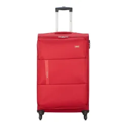 VIP Large Widget Durable Polyester Soft Sided Check-in Carry-On Luggagewith 4 Spinner Wheels with Quick Access Front Poc