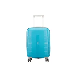 VIP Voyager Pro Ultra Strong Polypropylene Hard Sided Cabin Luggage Spinner Dual Wheels with Ergonomic Grip Handle (Cabi