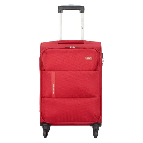 Image of VIP Widget Durable Polyester Soft Sided Cabin Spinner Suitcase 4 Wheels