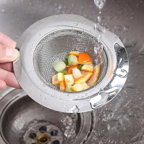 Image of Vipron Stainless Steel Kitchen Sink Strainer