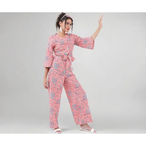 Image of Vishudh Women's Co-ord Set | Trendy Matching Set for Casual & Chic Looks | Stylish Top & Bottom Co-ord for Women