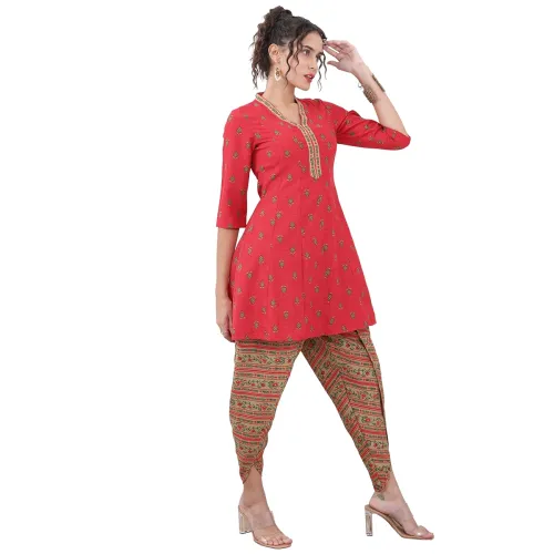 Image of Vishudh Women's Ethnic Set | Regular Fit | Fashion Outfit | with Comfortable Wear