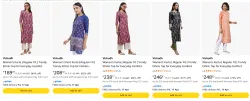 Vishudh womens kurtas upto 79% discount 