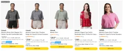 Vishudh womens shirts upto 74% discount