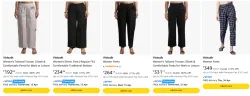 Vishudh womens trousers upto 70% discount