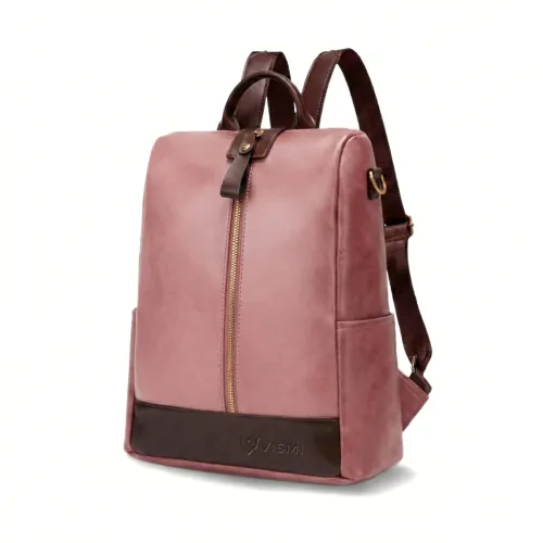 Image of VISMIINTREND College Bag for Girls | Vegan Leather | 10L Lightweight