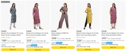 Visudh womens kurtas upto 80% discount