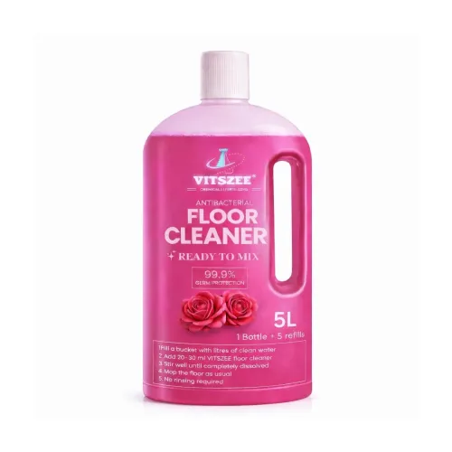Image of VITSZEE Floor Cleaner 5L | Ready to Mix | Disinfectant Surface liquid | Kills 99.9% Germs | Long Lasting Fragrance | Sui