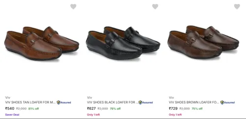 Image of Viv Men’s Shoes upto 81% Discount
