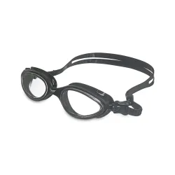 Viva Infiniti Swimming Goggles | Anti-Fog, UV Protection | One Piece Silicon| For professional Swimmers | Branded Case Packing (BLACK)