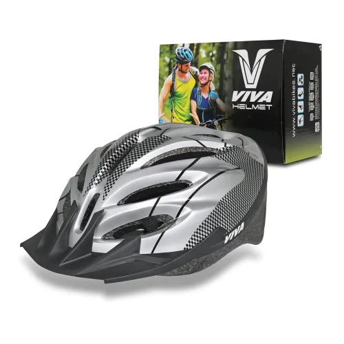 Image of Viva Skates YF-11 Adjustable Cycling and Skating Helmet for Cycling (Black)