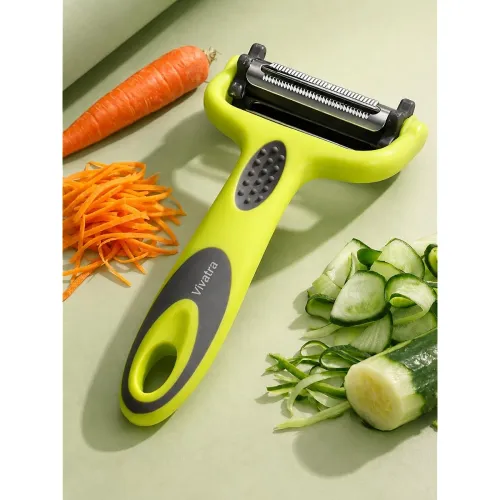 Image of Vivatra 3-in-1 Stainless Steel Vegetable Peeler