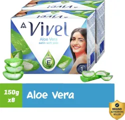 Vivel Aloe Vera Grade 1 Bathing Soap Highest Soap Grade 76% TFM V...more