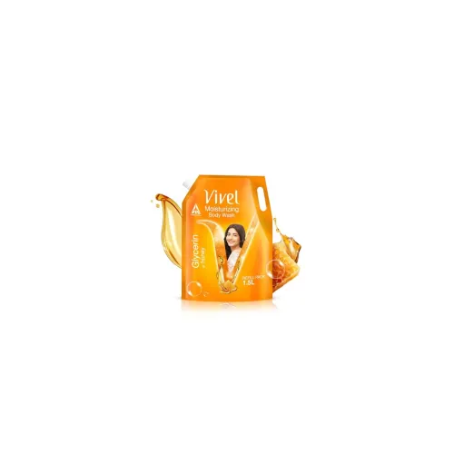 Image of Vivel Body Wash, Glycerin & Honey Shower Gel, 1500 ml