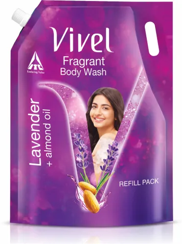 Image of Vivel Lavender & Almond Oil Fragrant Body Wash (1.3 L)