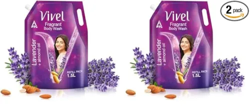 Image of Vivel Lavender & Almond Oil Body Wash 1500ml (PO2)