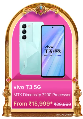 Image of Vivo T3 5G on Flipkart Big Billion Days Sale