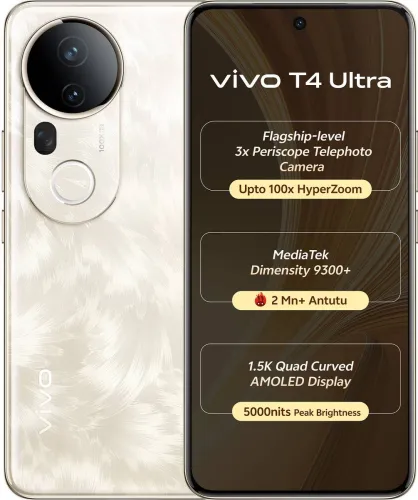 Image of vivo T4 Ultra 5G (8GB+256GB, Phoenix Gold)