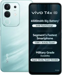vivo T4x 5G (Glacial Teal, 128 GB) (6 GB RAM)