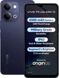 vivo T5 Lite 44W 5G (Twilight Shadow, 128 GB) (4 GB RAM)