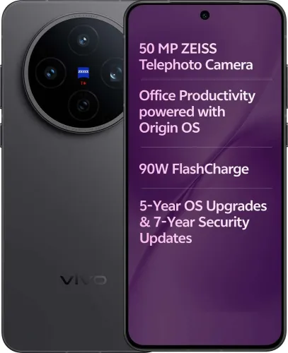 Image of vivo X200T (Stellar Black, 256 GB) (12 GB RAM)