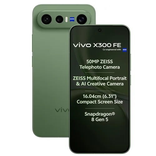 Image of vivo X300 FE 5G (Urban Olive, 12GB RAM, 256GB Storage) 