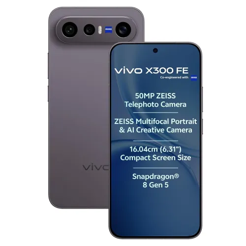Image of vivo X300 FE 5G 12GB 256GB Smartphone Noir Black