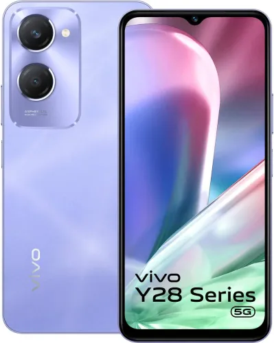 Image of vivo Y28s 5G (Twinkling Purple, 128 GB)  (4 GB RAM)